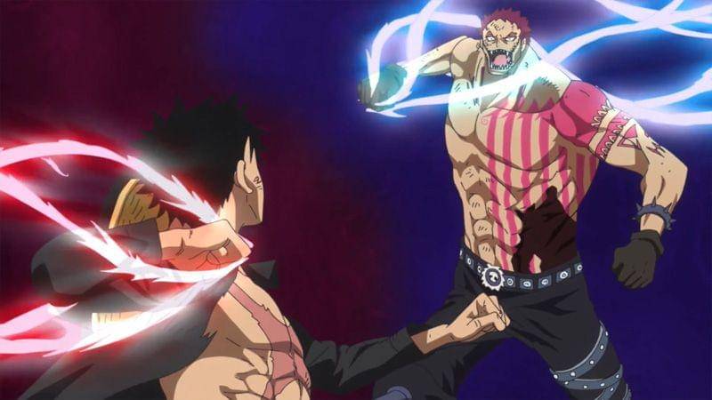 Pertarungan Luffy lawan Katakuri di One Piece. (Dok. Toei Animation/One Piece)