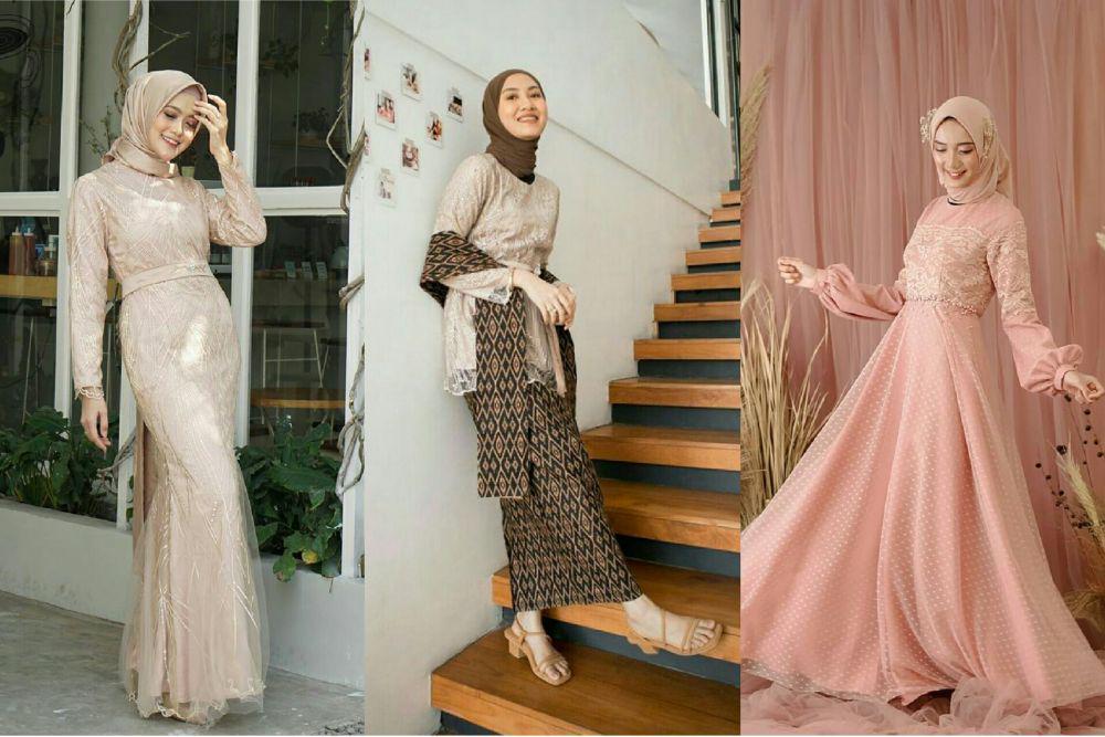 10 Rekomendasi Outfit Tunangan Berhijab di Bawah Rp500 Ribuan