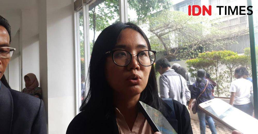 Tim Kuasa Hukum Aktivis Papua, Oky Wiratama di Pengadilan Negeri Jakarta Pusat (IDN Times/Margith Juita Damanik)