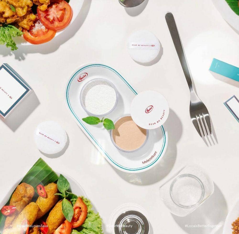 Sasa dan Dear Me Beauty Kolaborasi Dukung Produk Lokal