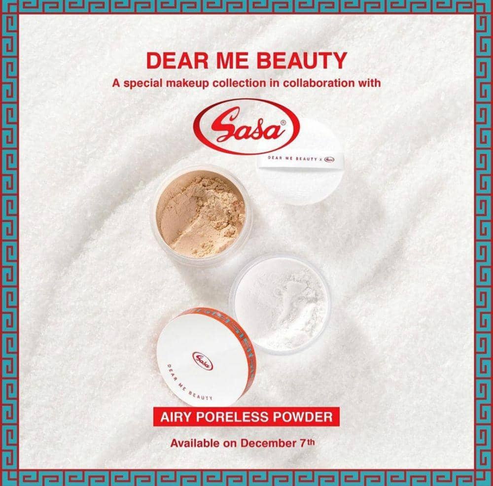 Produk kolaborasi Sasa dan Dear Me Beauty. (Instagram/@dearmebeauty)