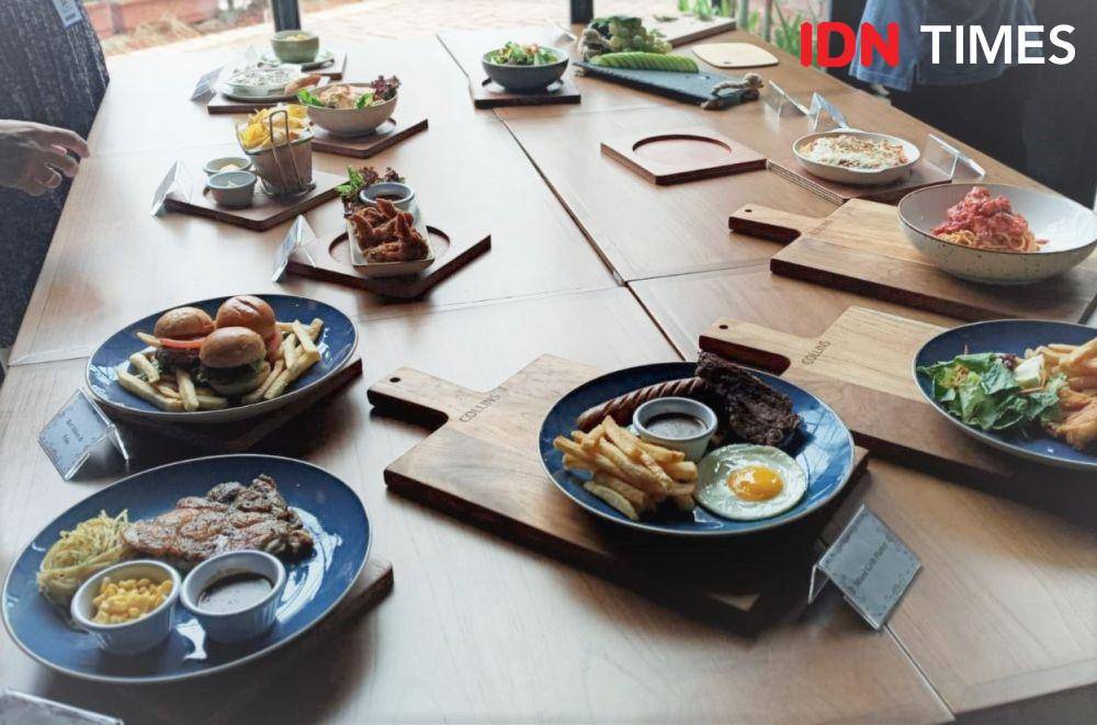 Collin's Gastro Bar & Grill Jl. Gading Serpong Boulevard Tangerang, Banten.IDN Times/Dhiya Awlia Azzahra