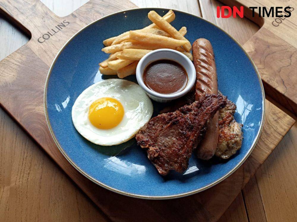 Collin's Gastro Bar & Grill Jl. Gading Serpong Boulevard Tangerang, Banten. IDN Times/Dhiya Awlia Azzahra