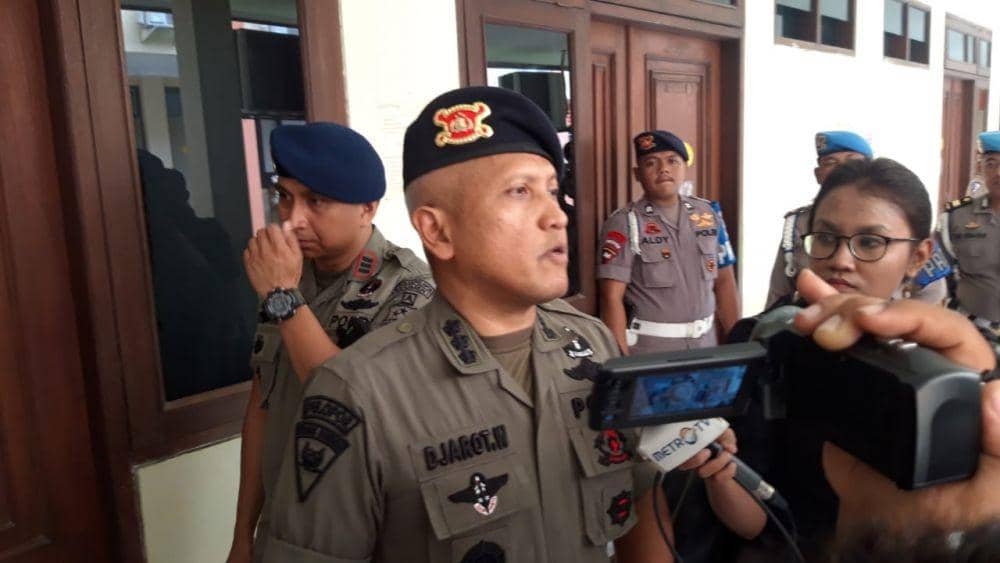 Kabid Kesjas Brimob Kombes Pol Djarot Wibowo saat berada di RS Bhayangkara Polda Jatim, Selasa (17/12). IDN Times/Ardiansyah Fajar