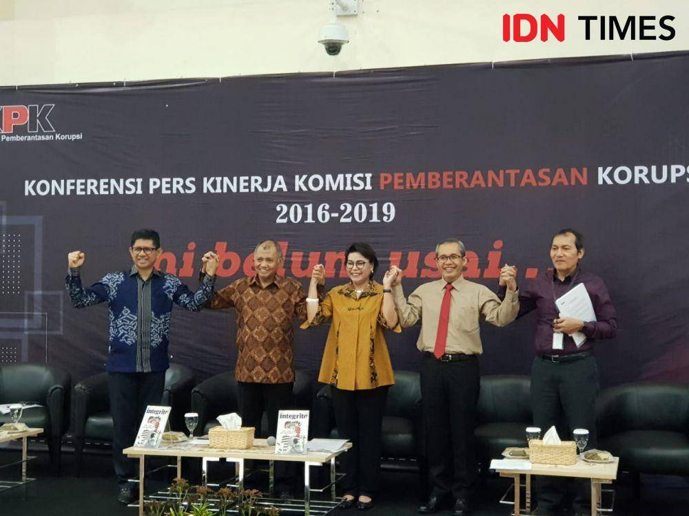 Pimpinan KPK periode 2015-2019 (IDN Times/Santi Dewi)