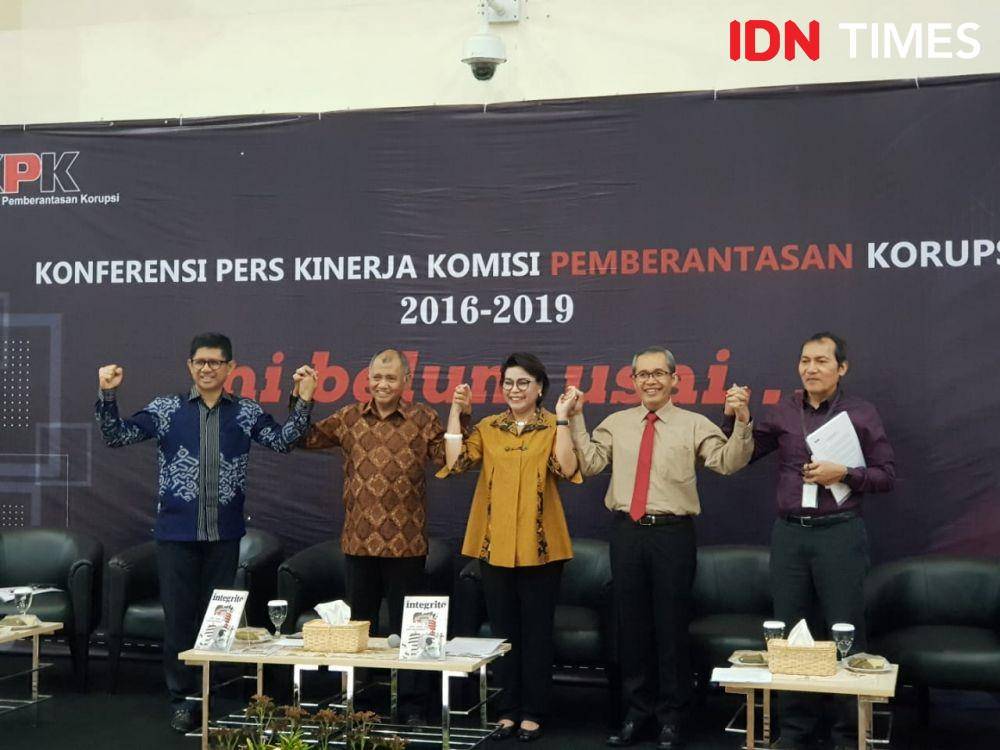 (Pimpinan KPK jilid IV periode 2015-2019) IDN Times/Santi Dewi