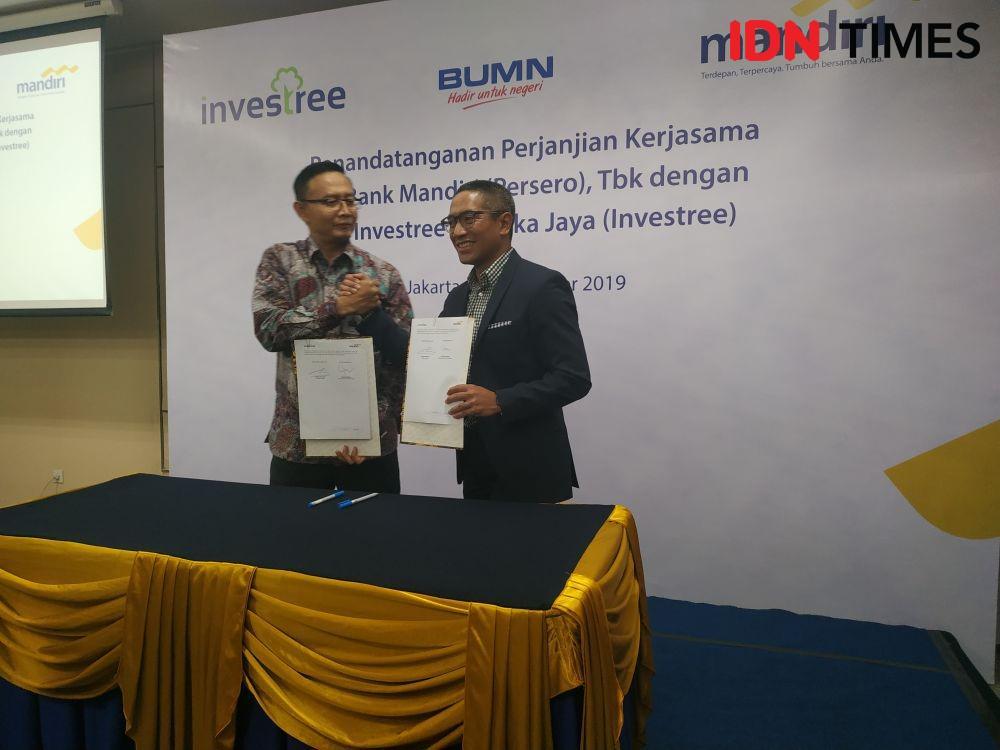 Dorong Pengembangan UMKM, Bank Mandiri dan Investree Siapkan Rp200 M