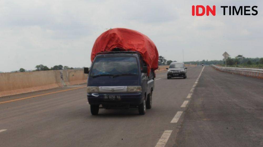 Fasilitas juga disediakan untuk pengamanan di jalan tol (IDN Times/Rangga Erfizal)