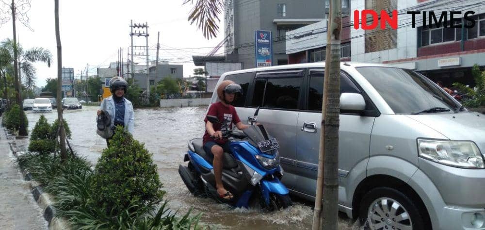 Banjir Kepung Palembang, Pemkot Salahkan Pembangunan LRT