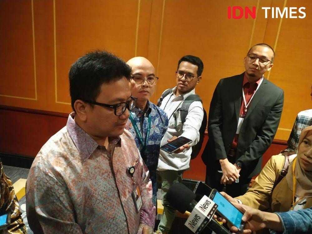 Direktur Niaga Antam, Apriliandi Hidayat (IDN Times/Auriga Agustina)