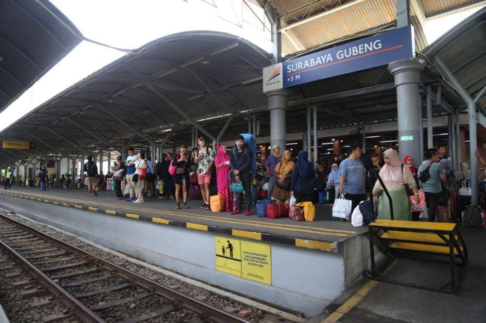 Suasana Stasiun Gubeng Surabaya. Dok.IDN Times/Istimewa
