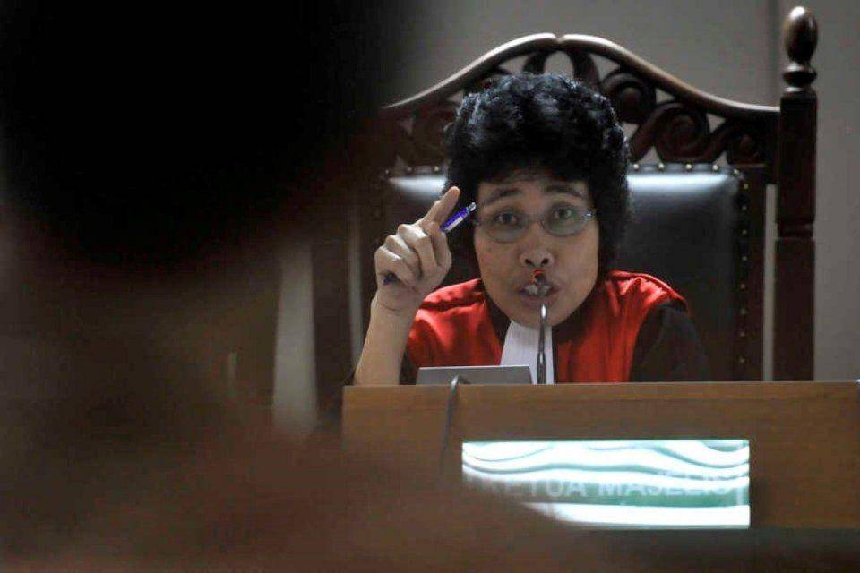 (Wakil Ketua Pengadilan Tinggi Kupang dan Dewas KPK Albertina Ho) ANTARA FOTO/Rivan Awal Lingga
