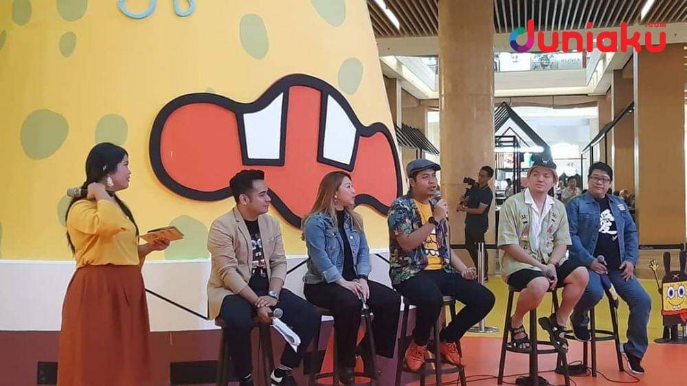 Inspirasi Juki dari Spongebob oleh Faza Meonk. duniaku.com/Adhitya Daniel