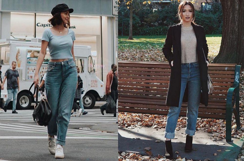 10 Ide Mix & Match Celana Jeans ala Sara Robert, Siap Tampil Beda?