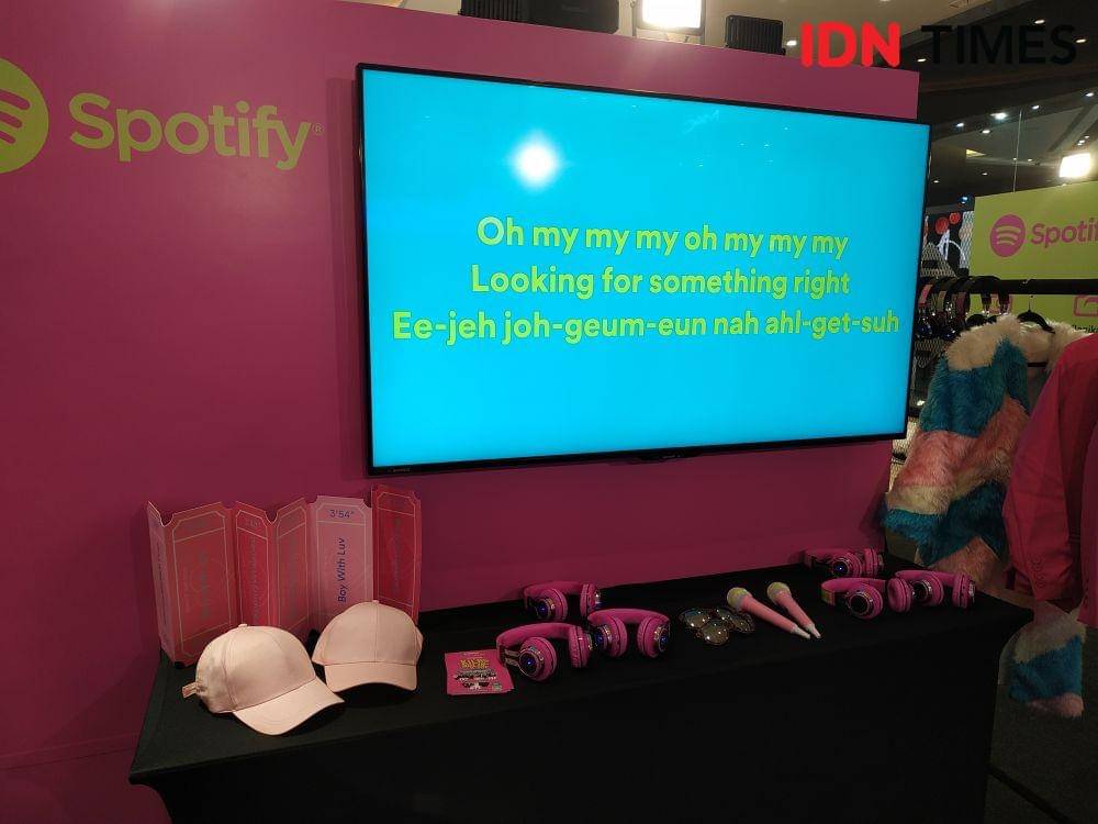 Kilas Balik K-Pop Spotify di Jakarta. 21 Desember 2019. IDN Times/Nadia Umara
