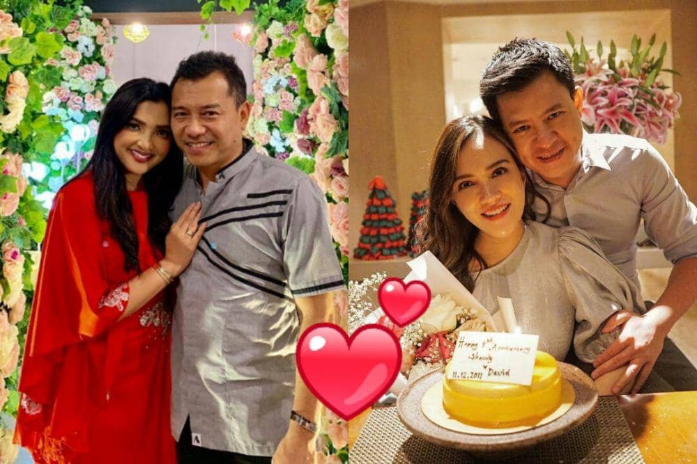 Gaya 11 Pasangan Artis Rayakan Ultah Pernikahan Sepanjang 2019
