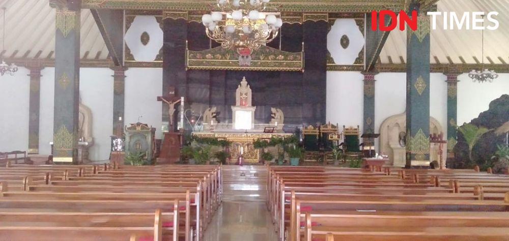 Corona Ancam Keselamatan Umat, Gereja Ganjuran Liburkan Kegiatan