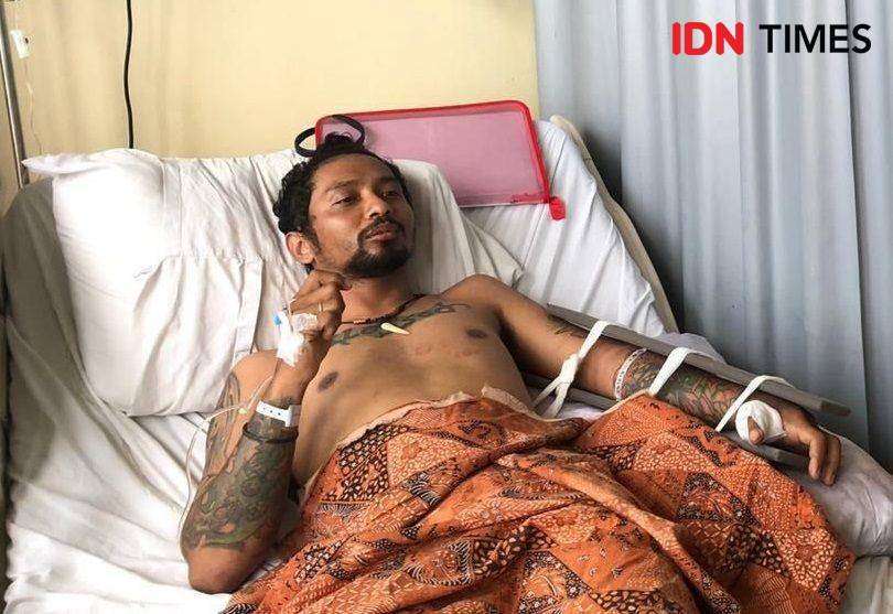 Ketua relawan RRI Banten, Turandi (IDN Times/Muhamad Iqbal)
