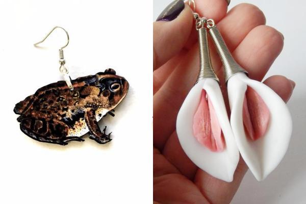Katak hingga Vagina, Ini 11 Bentuk Anting Paling Aneh di Dunia