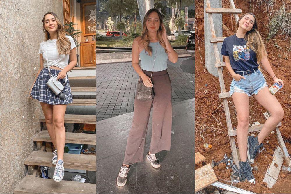 10 Inspirasi OOTD Kece ala Raquel Katie, Mama Muda yang Stylish Abis!