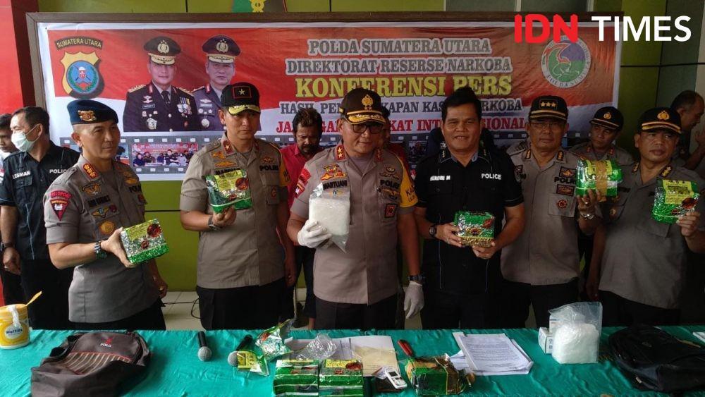 Melawan dan Coba Melarikan Diri, Polisi Tembak Mati Pemilik 10 Kg Sabu