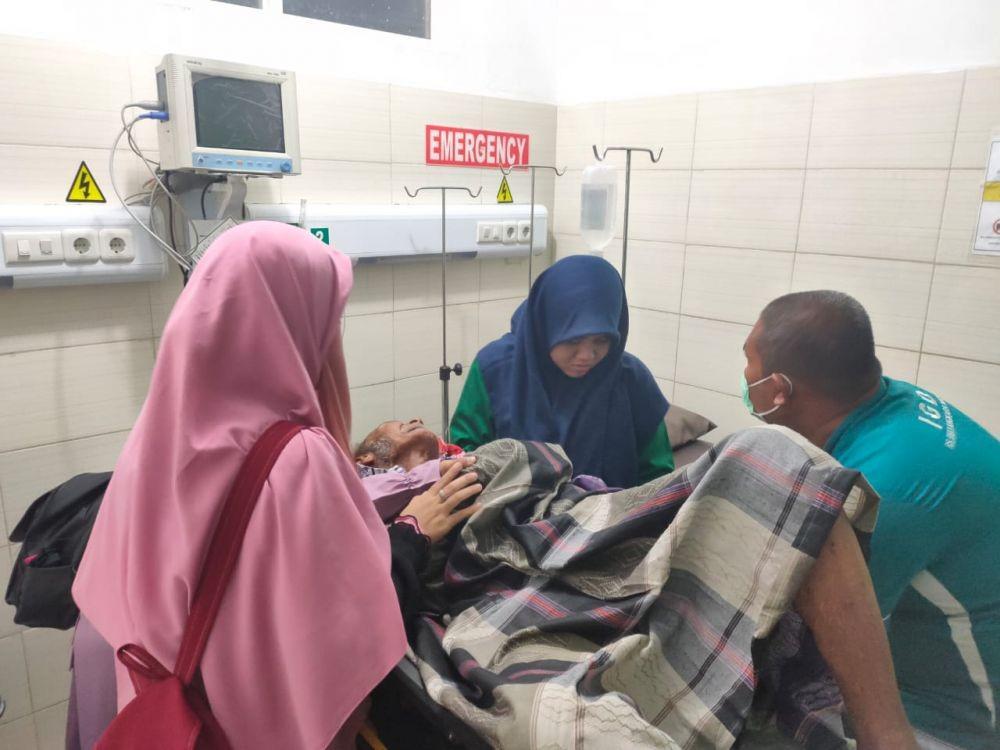 Korban Tabrak Lari dan Telantar, Irjen Agus Bantu Opung Panggabean
