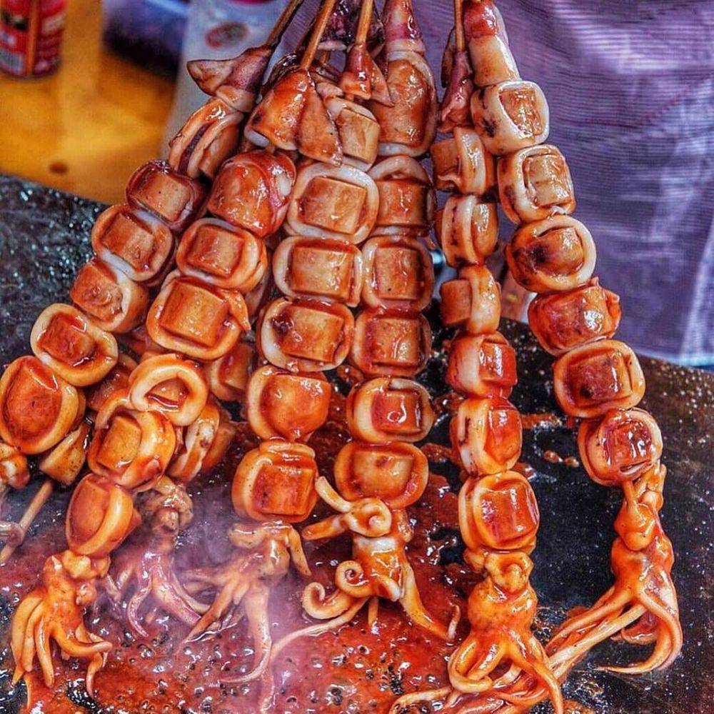 ilustrasi cumi bakar (instagram.com/amazingindonesiafood)