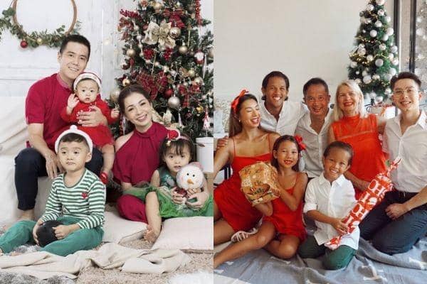 9 Inspirasi Foto Natal ala Keluarga Seleb Tanah Air, Kompak Banget!