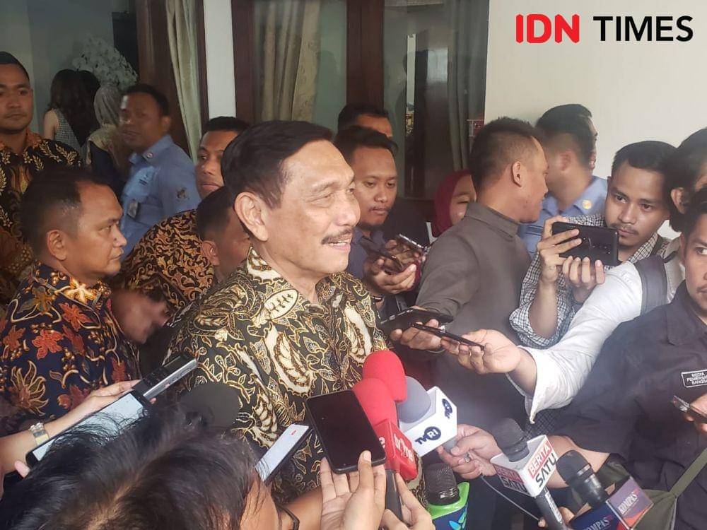 Menko Kemaritiman dan Investasi Luhut Binsar Pandjaitan. (IDN Times/Hana Adi Perdana)