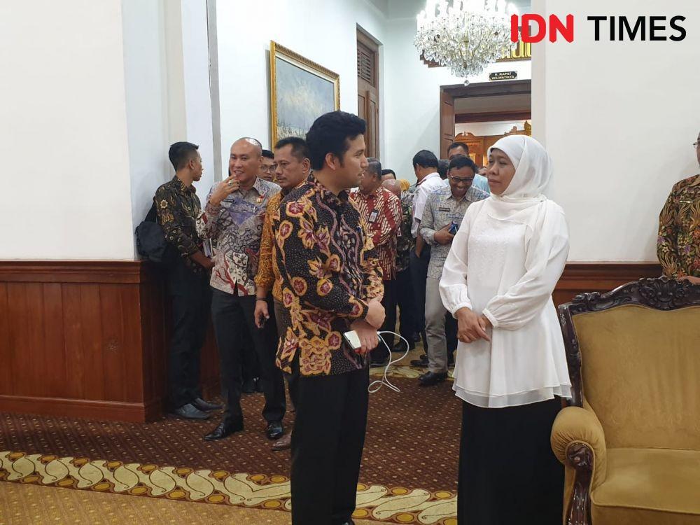 Bupati Sidoarjo Kena OTT, Khofifah Akan Panggil Kepala Daerah se-Jatim