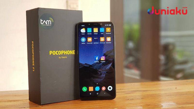 Xiaomi Pocophone F1. duniaku.com/Andre Erlangga