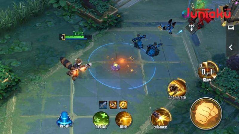 ranjau yang sangat berguna di area kabur lawan. duniaku.com/Dimas Ramadhan