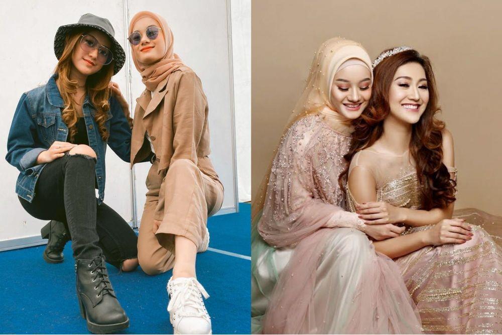 10 Potret Persahabatan Dinda Hauw & Sheila Rizkyana, Friendship Goals!