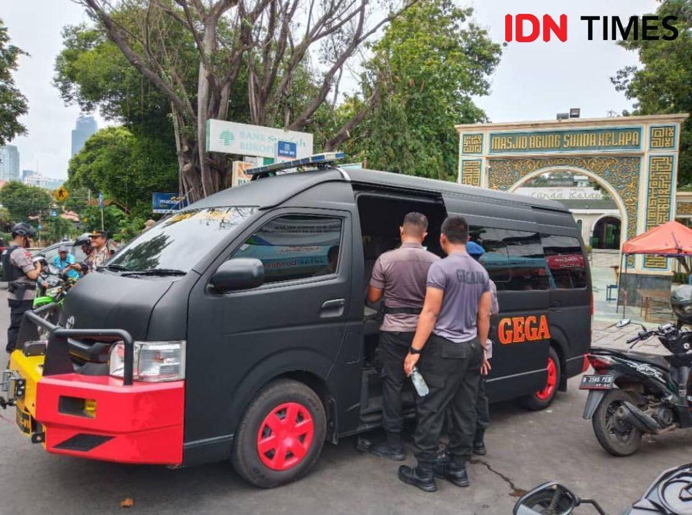 Polisi Amankan Tas Ransel Mencurigakan di Kawasan Masjid Sunda Kelapa