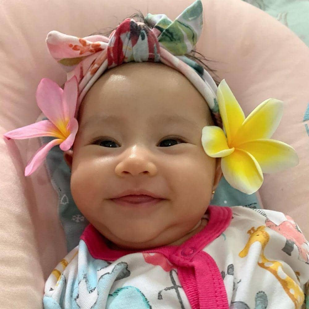 Berusia Dua Bulan, 10 Potret Terbaru Baby Khalisa yang Makin Ekspresif