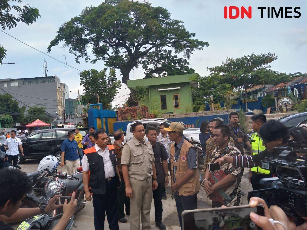 Kondisi Muka Air Manggarai Turun, Anies: Banjir Jakarta Terkendali