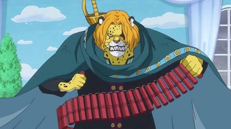Pedro sebelum meledakkan diri. (crunchyroll.com/one-piece)
