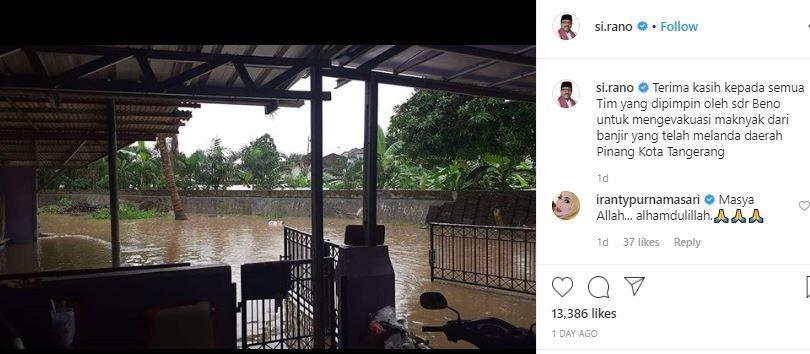 Dievakuasi dari Banjir, Mak Nyak Film Si Doel: Kalau Gak Kelelep Kali