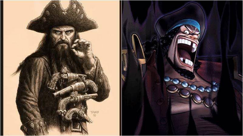 7 Karakter One Piece yang Terinspirasi dari Bajak Laut Nyata