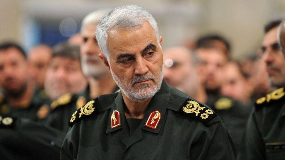 Jenderal Qassem Soleimani. Anadolu Agency/Getty Images via AXIOS
