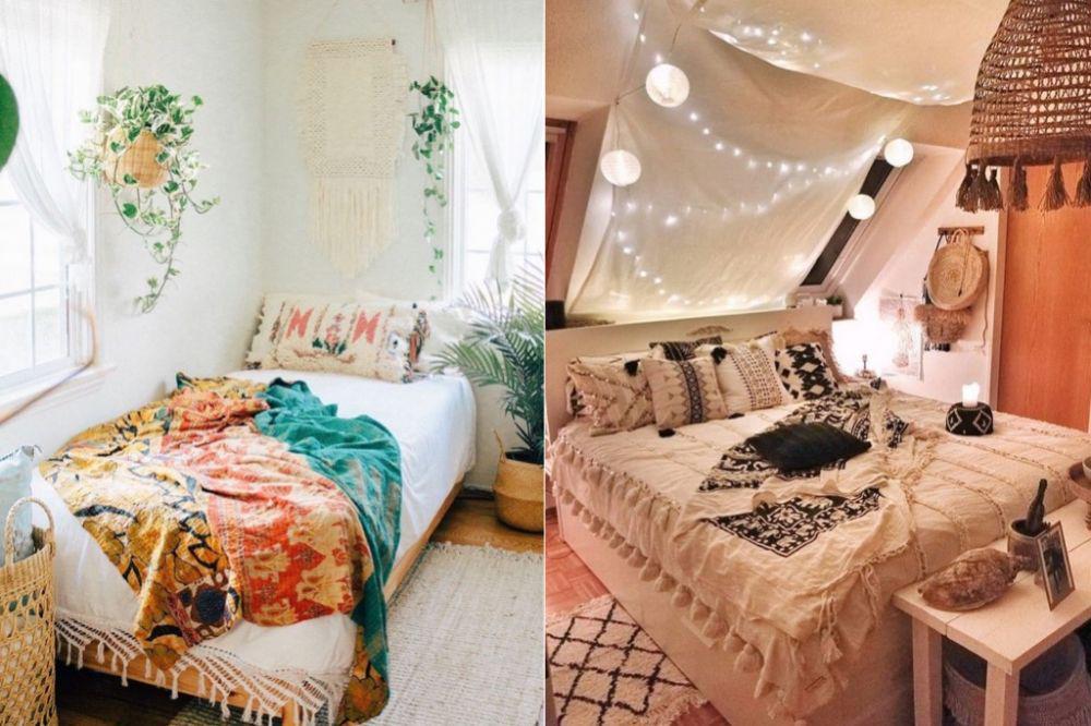5 Ide Dekorasi ala Bohemian Ini Bikin Suasana Kamar Jadi Instagenic