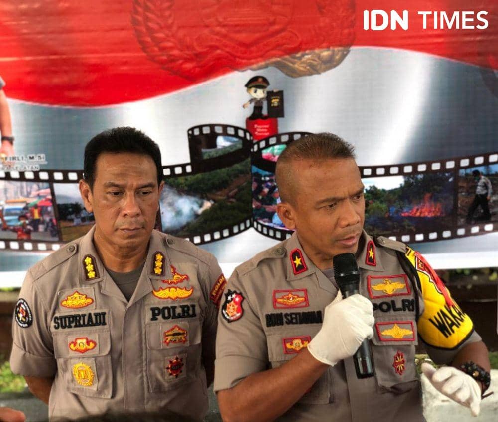 Polda Sumsel Kenalkan 'Lancang Kuning' untuk Bantu Mengetahui Karhutla