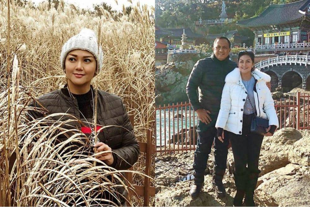 10 Potret Liburan Bella Saphira dan Keluarga di Korea, Bak Lukisan