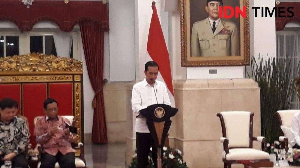 Sidang kabinet paripurna di Istana Negara, Jakarta Pusat, Senin 6 Januari 2019 (IDN Times/Teatrika Handiko Putri)