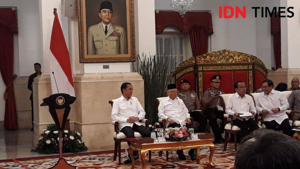Sidang kabinet paripurna di Istana Negara, Jakarta Pusat, Senin 6 Januari 2019 (IDN Times/Teatrika Handiko Putri)