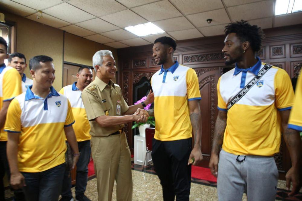 Jelang Laga IBL 2020, Satya Wacana Minta Restu dan Dukungan Ganjar