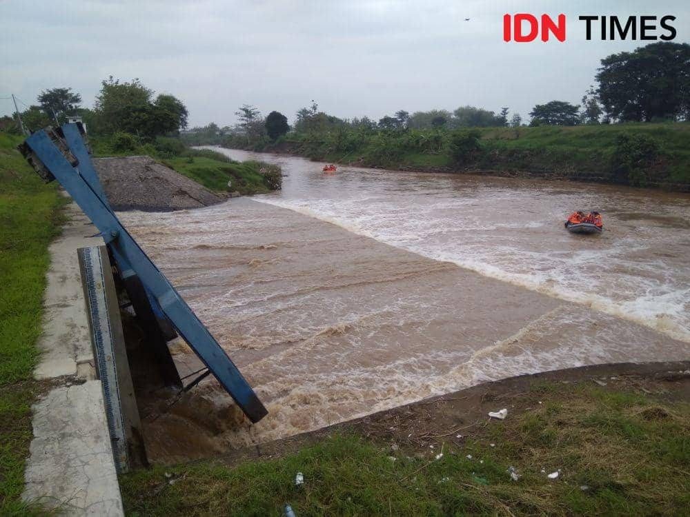 Pintu air di Sungai Jerohan, Kecamatan Balerejo, Kabupaten Madiun. IDN Times/Nofika Dian Nugroho