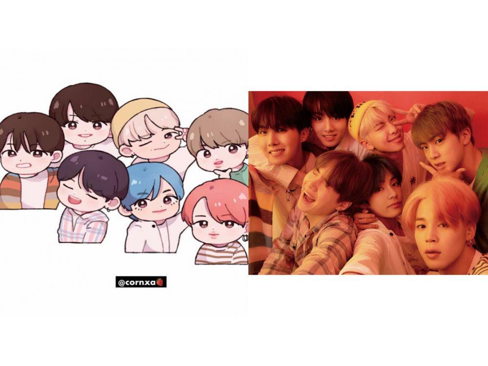 Super Gemesin! Ini 10 Akun Instagram Fan Art BTS yang Wajib ARMY Tahu