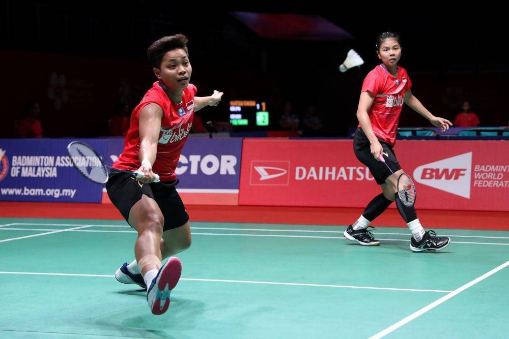 Pasangan Greysia Polii/Apriyani Rahayu amankan tiket semifinal Malaysia Masters 2020 (IDN Times/PBSI)