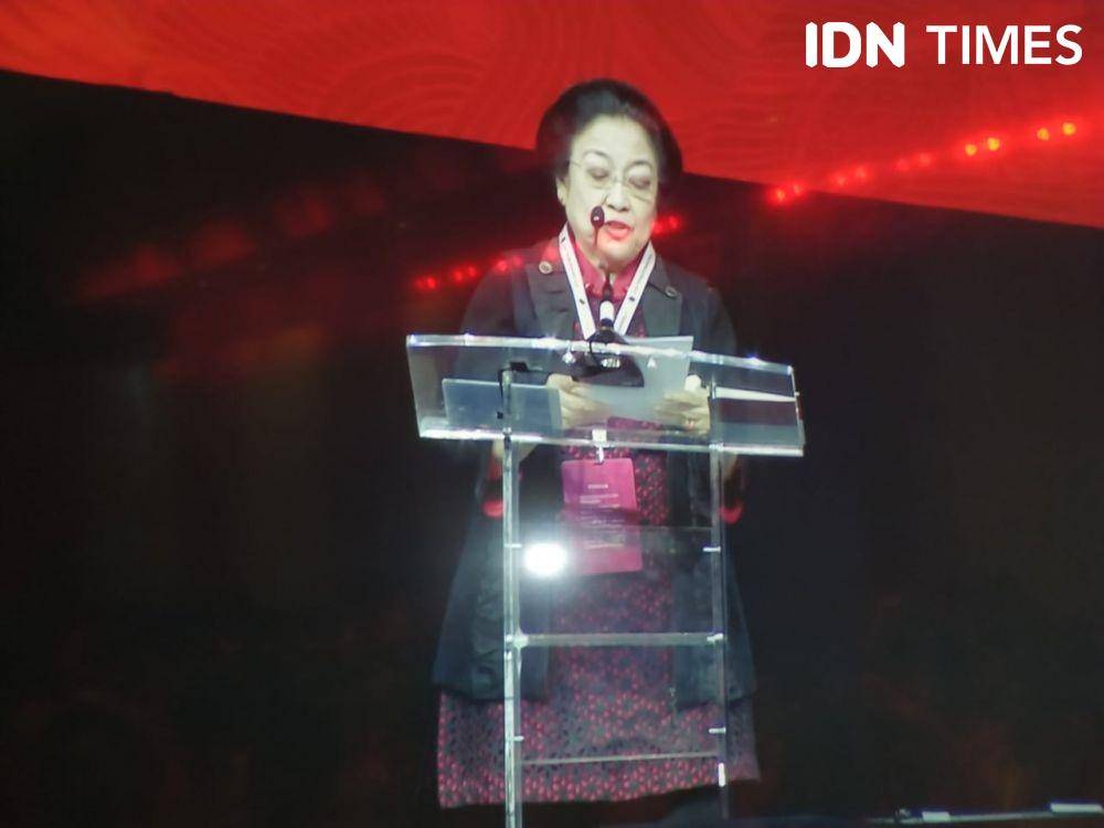 Megawati Soekarnoputri Ketua Umum PDIP (IDN Times/Aldzah Fatimah Aditya)